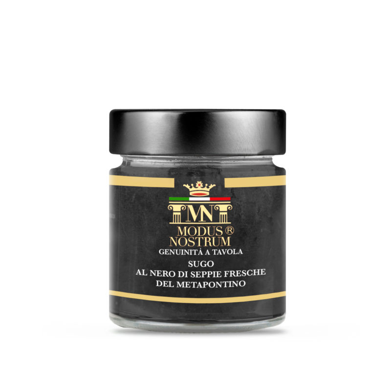 Sugo al Nero di Seppie Fresche del Metapontino 220g