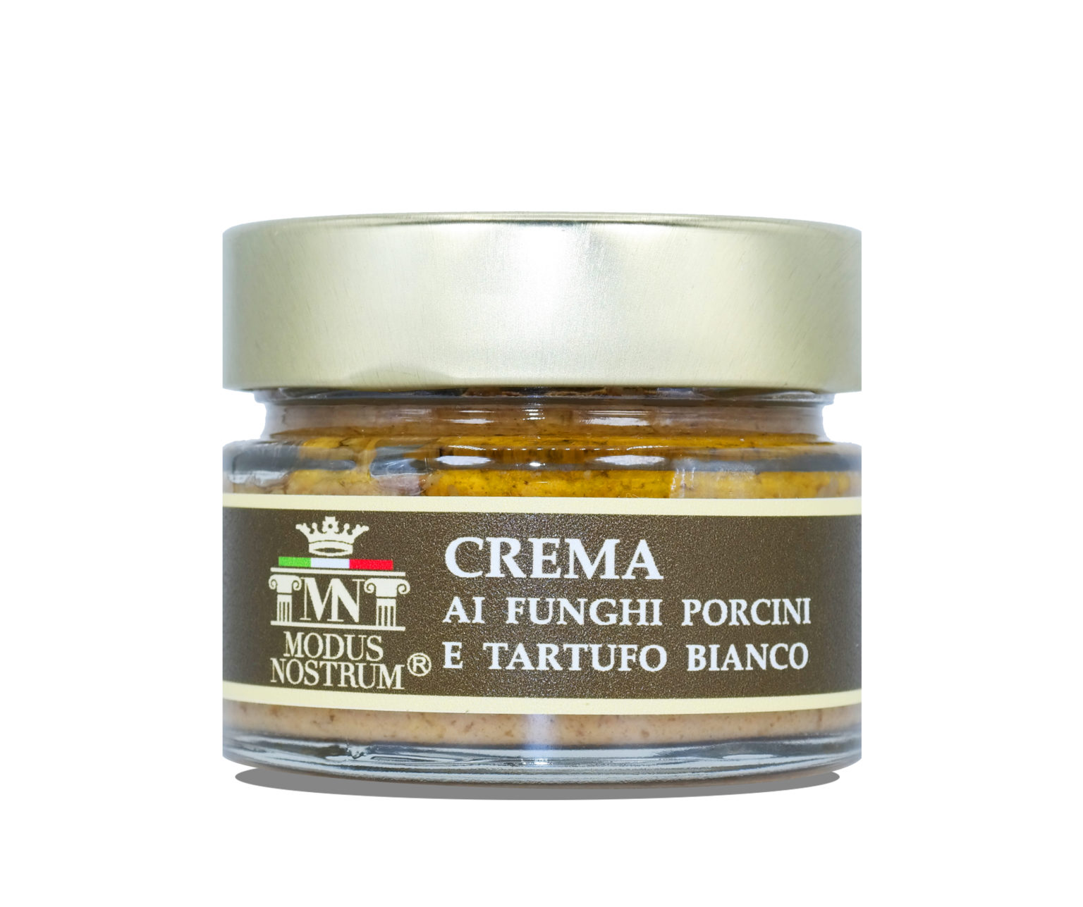 Crema ai Funghi Porcini e Tartufo Bianco 100g Modus Nostrum